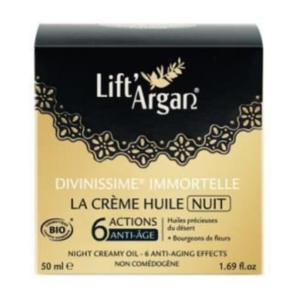 Natessance Lift'Argan Global Anti-Aging Night Oil Cream 50ml