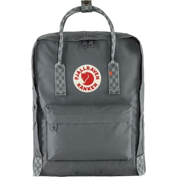 Sac A Dos Kanken Super Grey Chess Pattern Fjällraven Super Grey - Chess Pattern OS