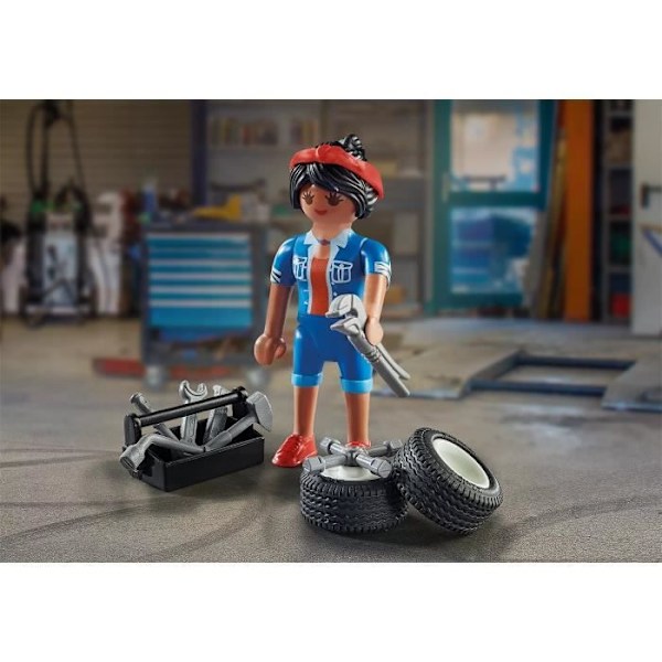 PLAYMOBIL - 71164 - Special Plus Mechanic - Blandat - 4 år - Blå Blå