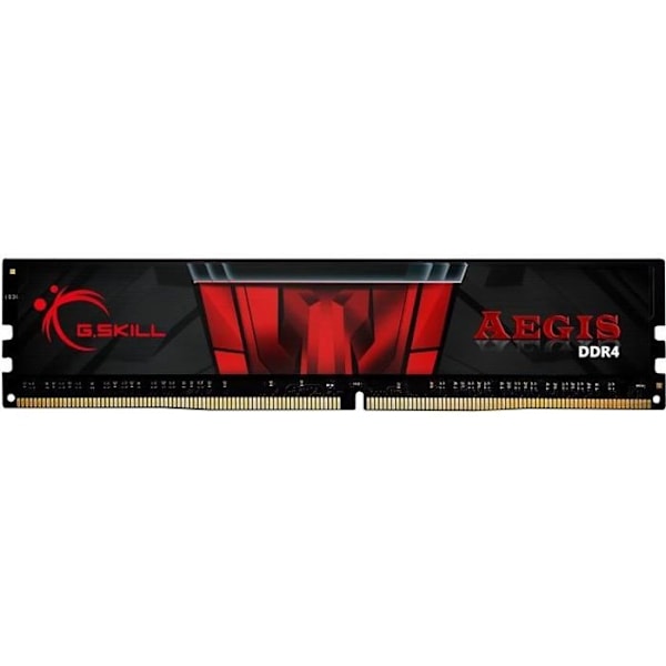 GSKILL - PC RAM-minne - Aegis - 8Go - 2400 Mhz - DDR4 - CAS 17 (F4-2400C17S-8GIS)