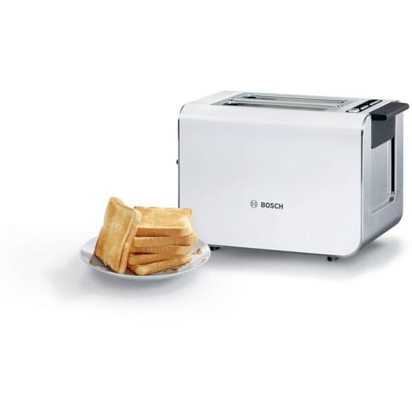 Bosch Kompakt Styline, vit Brödrost vit Vit