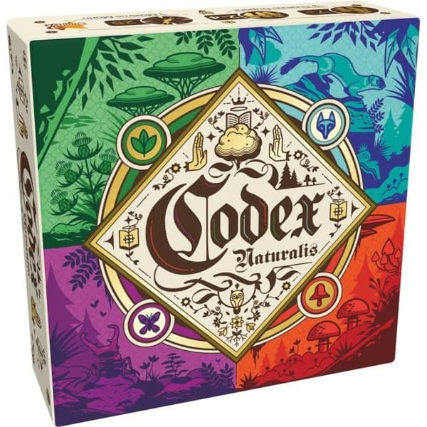 Codex Naturalis - Asmodee - Strategispel - Från 7 år Flerfärgad