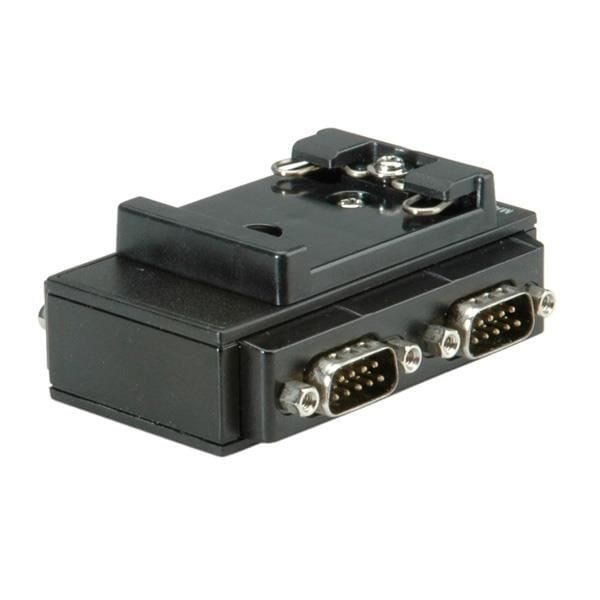 Adaptör Seri - ROLINE - 12.02.1003 - USB 2.0 - 4x DB9 Hane - ESD-skydd 15 KV