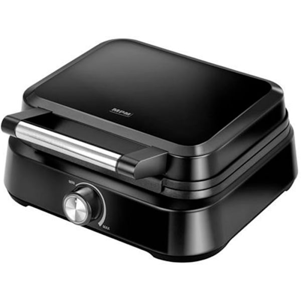 Gaufrier - MPM - MGO-40 - 1500W - Non-stick plattor - 2 våfflor samtidigt Svart