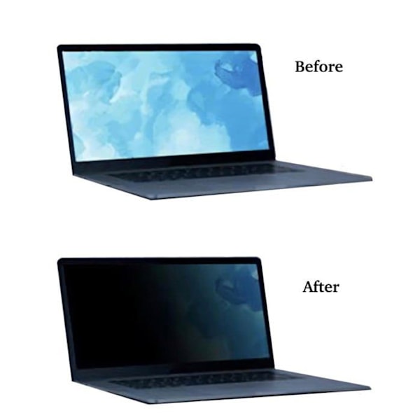 Kapsolo - KAP10423 - 4-Angle Adhesive Privacy Screen för Acer Chromebook Spin 13