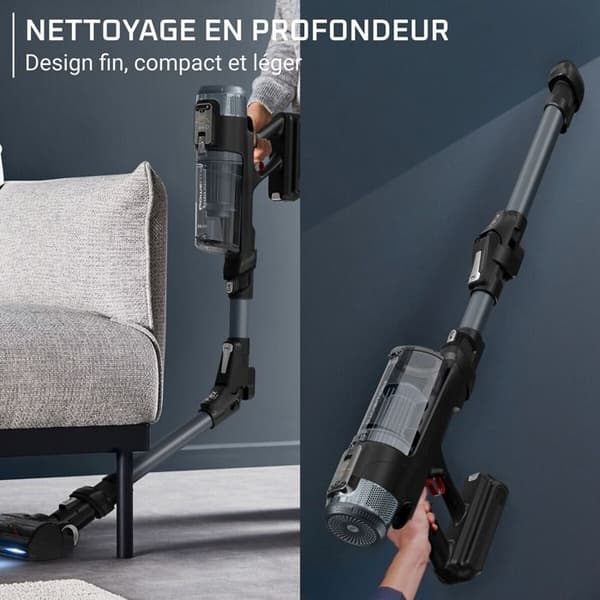 Rowenta X-Force Flex 16.60 RH9C71E0 golvvakuum Grå