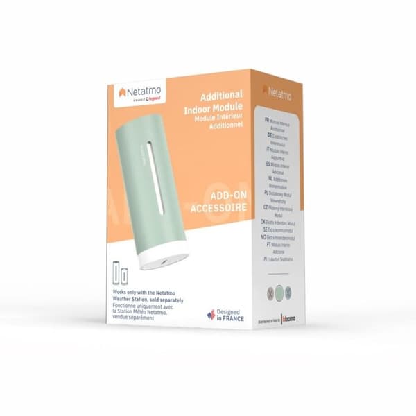Sensor för Netatmo väderstation Inomhusmodul Tillägg - Mint mintgrön