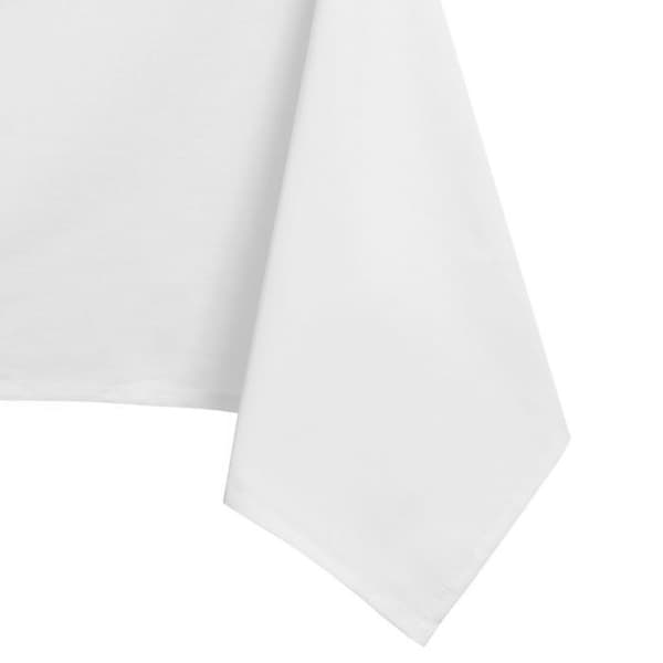 Bordduk - Ren - Klassisk - Enfärgad vit - 40x40 cm - 50% bomull/50% polyester Vit