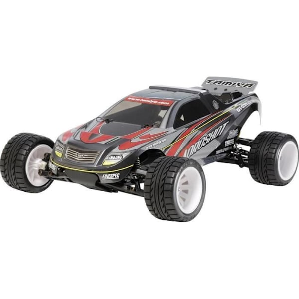 Tamiya Aqroshot Borstad 1:10 RC-bil för barn - Vit - TT-03T