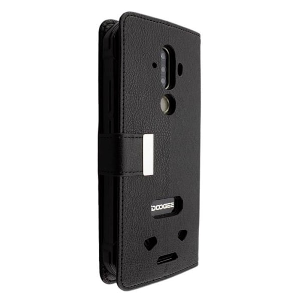 Étui portfölj caseroxx för Doogee S58 Pro i konstläder med kortfack – svart Svart