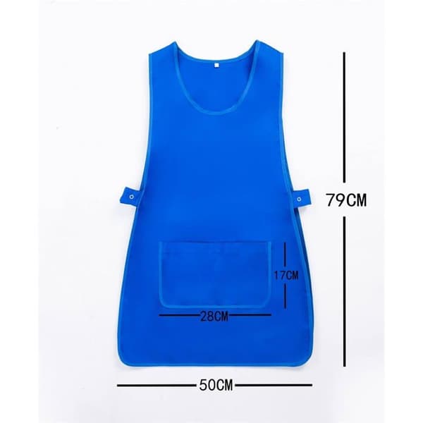 Tablier utan ficka Misemiya för servitör/bartender - XL lila, polyester-bomull, stor ficka