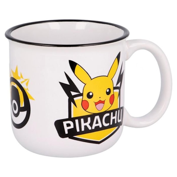Pokémon Pikachu dricksmugg - Pokémon - 400 ml - Keramik - Mugg i presentförpackning Flerfärgad