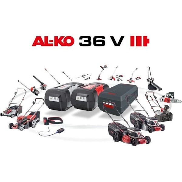 Bladblåsare - AL-KO - LB 4060 - 36V - Lufthastighet 250 km/h - Flöde 330 m³/h