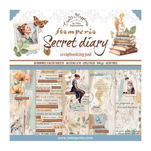 Scrapbookingblock "Secret Diary"