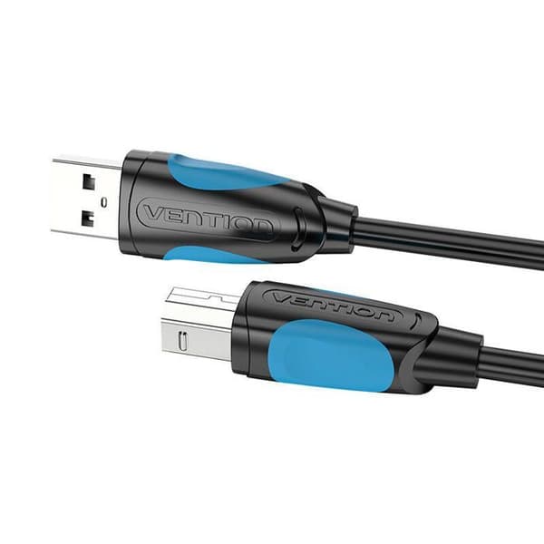 USB 2.0-kabel - VENTION - VAS-A16-B500 - 5m - USB-A till USB-B - Stabil överföring