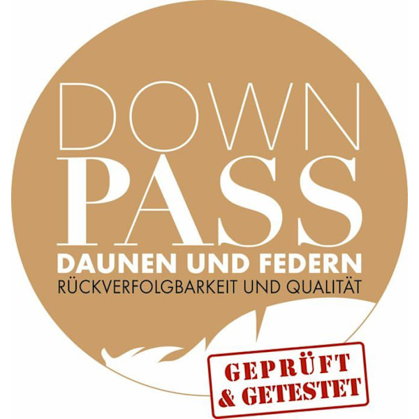 Träumeland - T060561 - Traumeland Babytäcke med 100% dunfyllning, Downpass certifierad Vit 100 x 135 cm