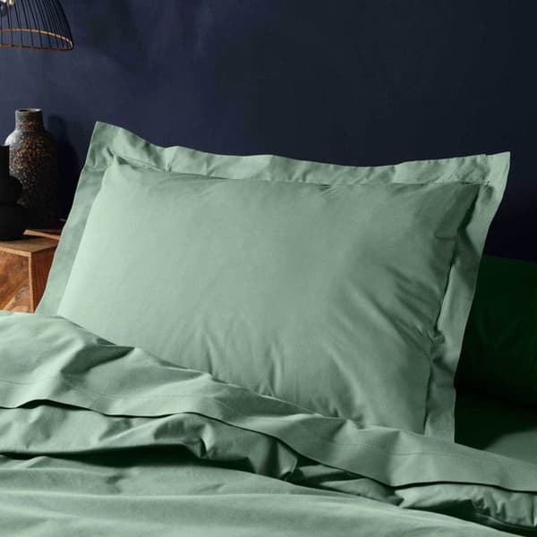 Rektangulär örngott 50x70 cm - 100% bomull - Salvia Salvia