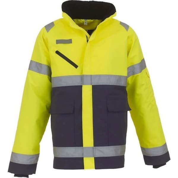 High Visibility Jacka Yoko Fontaine Storm Gul S