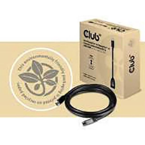 TV-anslutningskabel, skärm [1x Mini DisplayPort hane - 1x DisplayPort hona] club3D CAC-1121 CAC-1121 DisplayPor