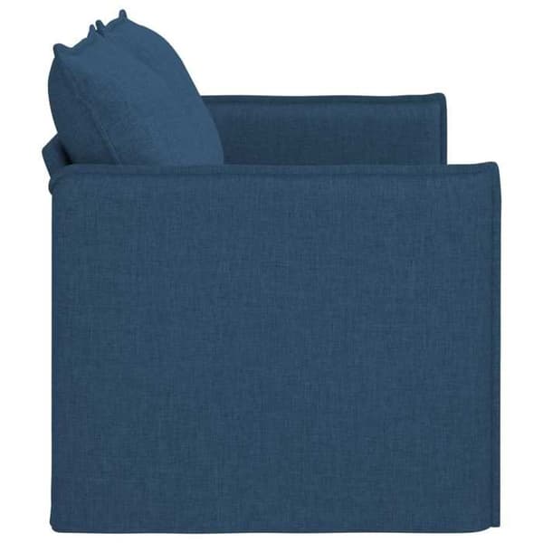 Blå Soffa 156 x 82 x 85 cm tyg