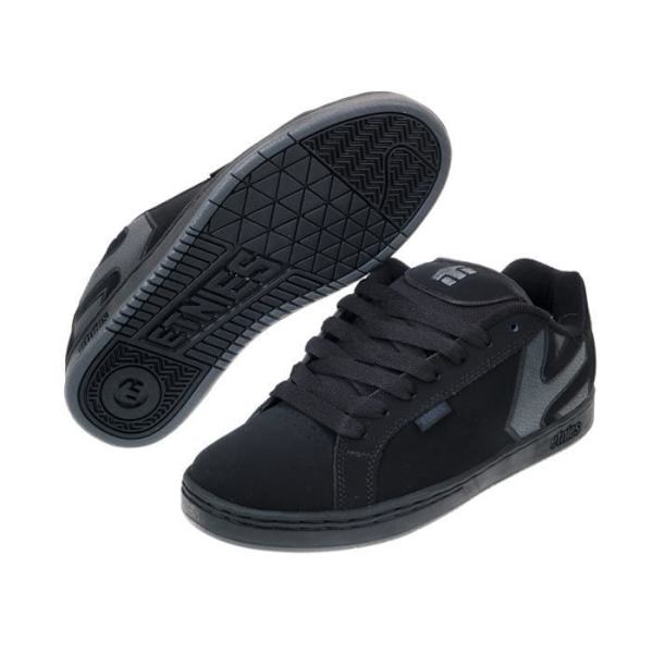 Skateboard skor - Fader - Svart smutsig tvätt - Herr - Syntetisk - Platt sula Svart 38 1/2