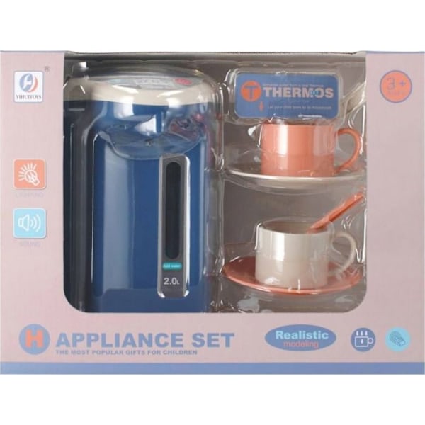 Gourde - bidon - isolerad flaska Mega creative - YH178-7C - THERMOS B/O AKC 25X19X15 MC WB 12/24