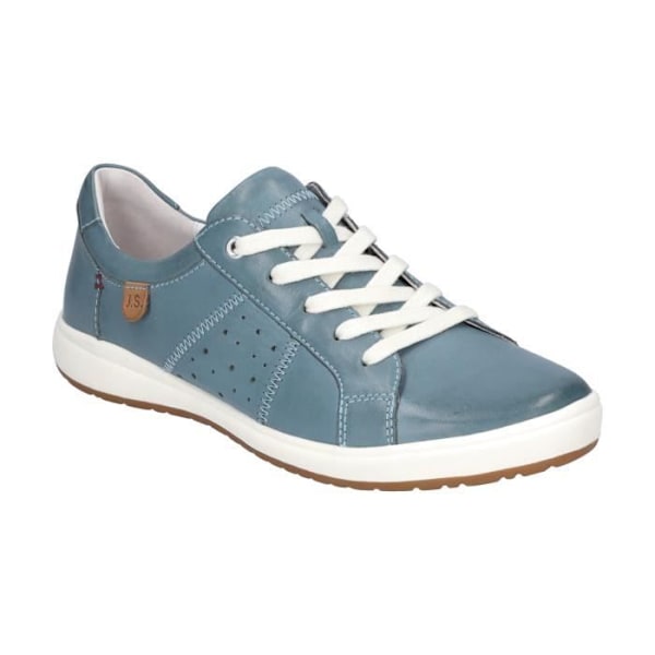 Blå låga skor - JOSEF SEIBEL - Caren 01 - Snören - Vuxen - Unisex - Läder - Platt Blå 38