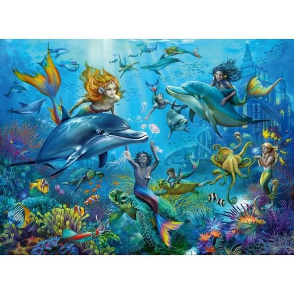 Ravensburger Sjöjungfru (100 XXL)