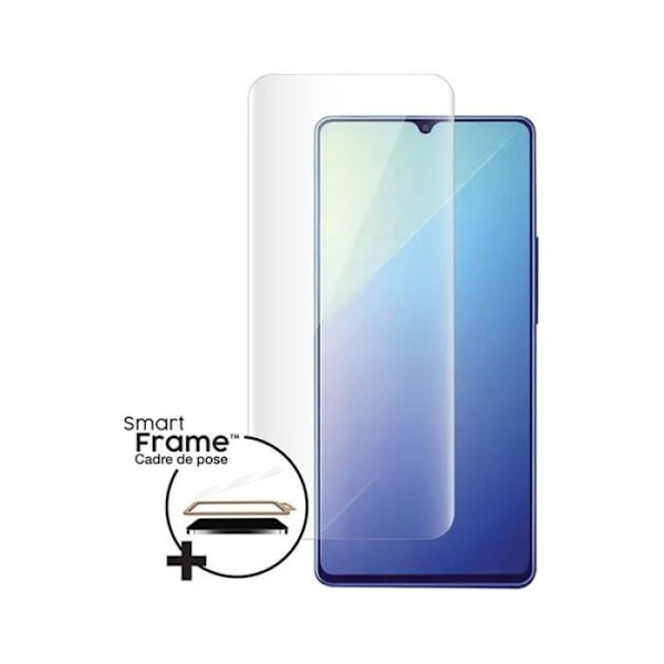 BigBen Connected platt härdat glas skärmskydd för Honor 200 Lite Transparent + SmartFrame