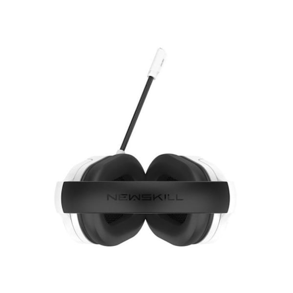 Hörlurar med mikrofon Newskill Scylla Ivory Wireless RGB Gaming Headset PC/PS4/PS5/Switch/Xbox One/Xbox Series X/S White