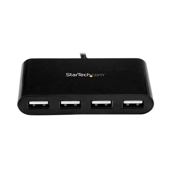 USB 2.0-hubb - STARTECH.COM - ST4200MINIC - 4 portar - USB-C till 4x USB-A - Kompakt och lätt