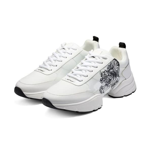 Ed Hardy Caged runner tiger vit-svart Blanco/negro 41