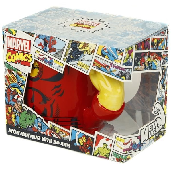 Mugg - IRONMAN - Iron Man - 3D Bh - Flerfärgad - One size