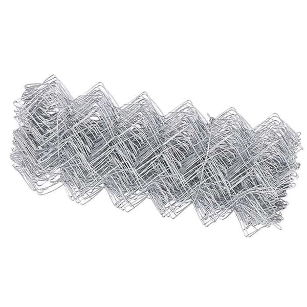 vidaXL Metallnätstängsel Silver 42004838