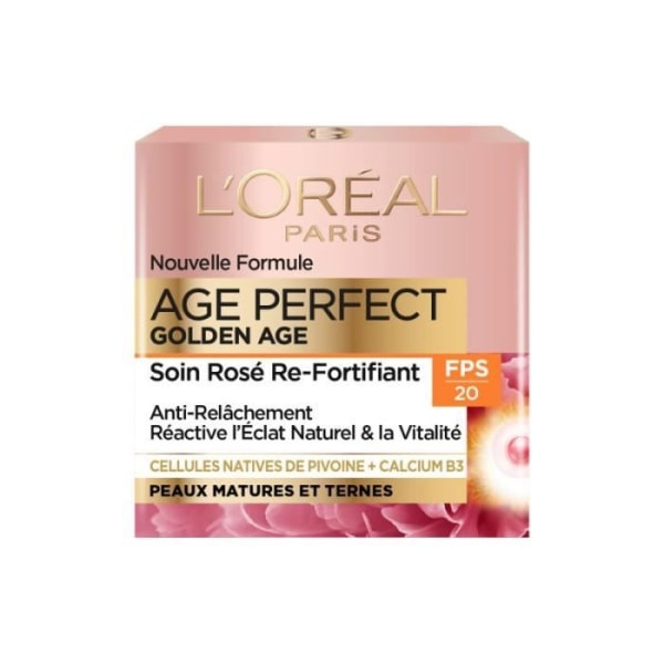 L'Oréal Paris Age Perfect Golden Age Re-Fortifying Rose Day Care SPF20 50ml