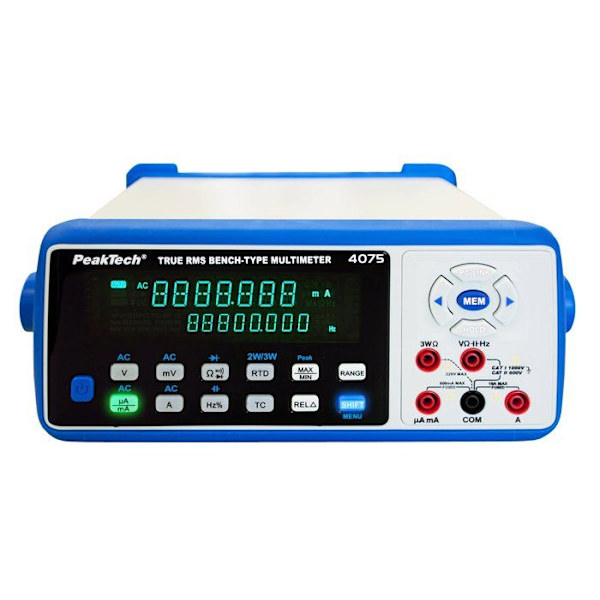 El (multimeter - jorddetektor - uttagstest) Peaktech - P 4075