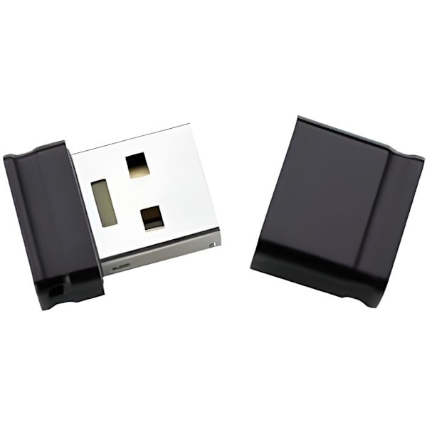 USB 2.0 KEY INTENSO MICRO LINE 8GB Svart