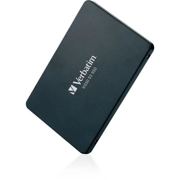 Verbatim Vi550 S3 2,5" 512 GB SATA III SSD - 3D NAND-teknik - Phison PS3111-kontroller - S.M.A.R.T.