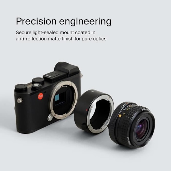 Urth Anpassningsring för objektiv Kompatibel med Pentax K-objektiv och Leica L - Svart