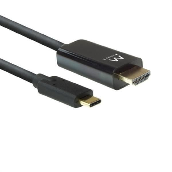 HDMI-kabel - EWENT - EW9824 - 2m - USB Typ-C till HDMI Typ A (Standard)