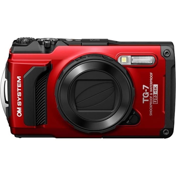 Objektivskydd - OM SYSTEM - LB-T01 - För Olympus Tough TG-5, TG-6, TG-7 - Svart - Klickmekanism