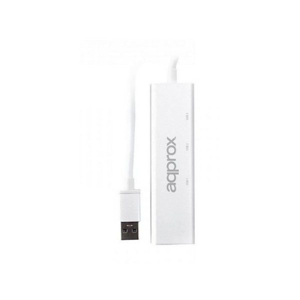 Nätverksadapter ca! APPC07GHUB LAN 10/100/1000 USB 3.0 Grå
