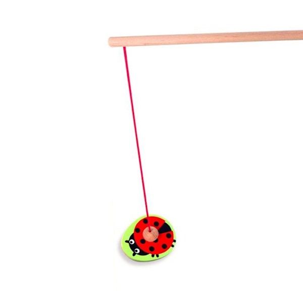 Magnetisk träpussel - GOULA - Små bestar - 10 bitar - Barn - Flerfärgad Flerfärgad