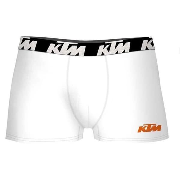 Boxers - KTM - Set med 12 - 100% bomull - Vit - Herr Vit jag