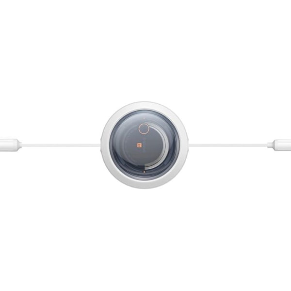 USB-C till Typ-C, Lightning, Micro-USB datakabel, 100 W, 1,1 m - Baseus Free 2 Draw (P10368700211-03) - Månsken Vit