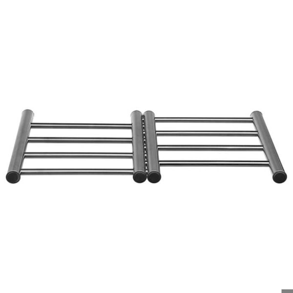 Expanderbar underlägg - 5five - L. 38 x D. 20 x H. 2 cm - Rostfritt stål - Justerbar Pengar