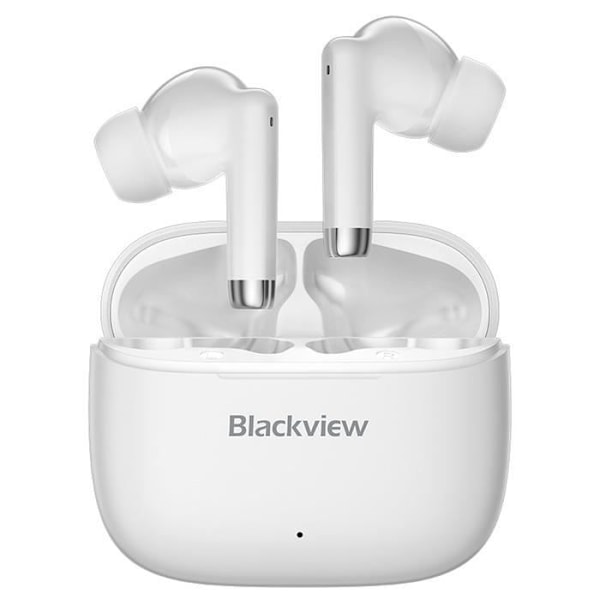 Blackview Airbuds 4 Wireless Bluetooth 5.3 In-Ear-hörlurar Stereoljud IPX7 400mAh för Android iOS - Vit
