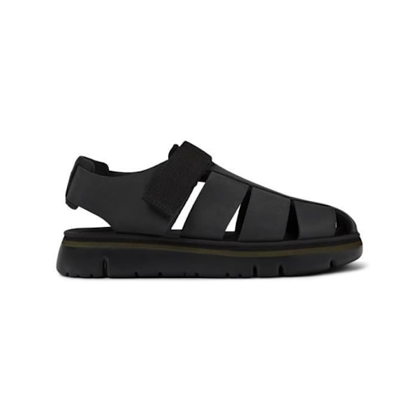 Sandaler - CAMPER - Oruga - Svart läder - EVA-sula - Bekväma och lätta Svart 43