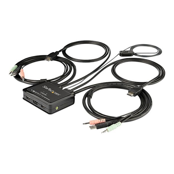 Switch KVM - STARTECH - SV211HDUA4K - 2 portar - 4K 60Hz - USB-driven