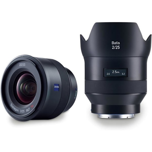 Zeiss - 000000-2267-974 - Batis 2/25 Lens Premium Kit för Sony Full-Frame Mirrorless Kameror (E-Mount)